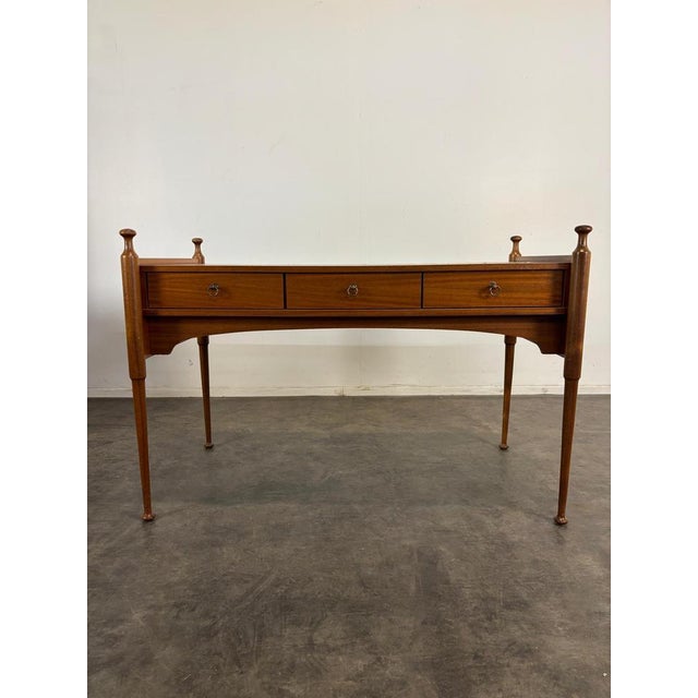 Italian Teak Desk from Fratelli Prosperio For Sale - Image 5 of 6