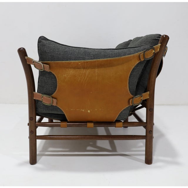 Metal Midcentury Modern Settee Model ‘Ilona’ by Arne Norell, 1960s For Sale - Image 7 of 12