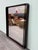 Italian Rectangular Mirror with Wooden Frame and Smoked Mirror, 1970s For Sale - Image 4 of 9