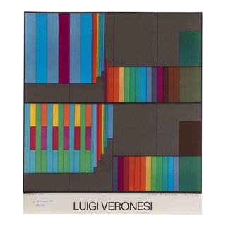 Luigi Veronesi, Abstract Composition, 1976, Lithograph For Sale