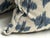 Bespoke Blue + Ivory Ikat Throw Pillows, Pair For Sale - Image 9 of 12