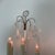 Late 19th Century Electrified French Bronze Wall Sconces With Rock Crystal - a Pair For Sale In West Palm - Image 6 of 16