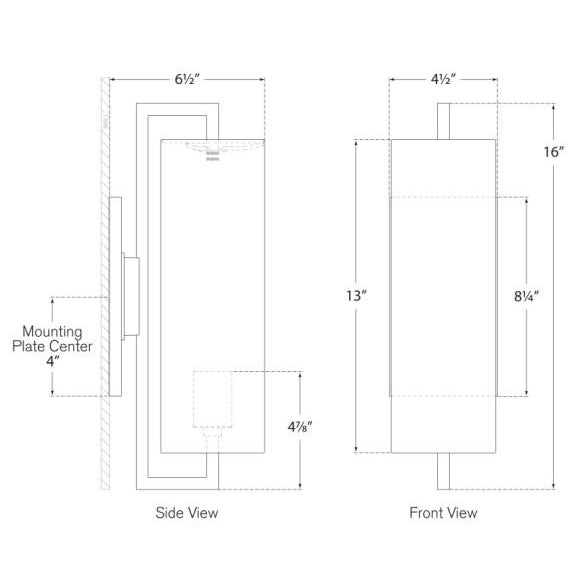 Modern Ian K. Fowler for Visual Comfort Signature Bowen Medium Sconce in Bronze with Linen Shade For Sale - Image 3 of 3