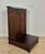 Unusual Spanish pine prayer cabinet, designed for devotional use with a tall upright form and integrated lower kneeling...