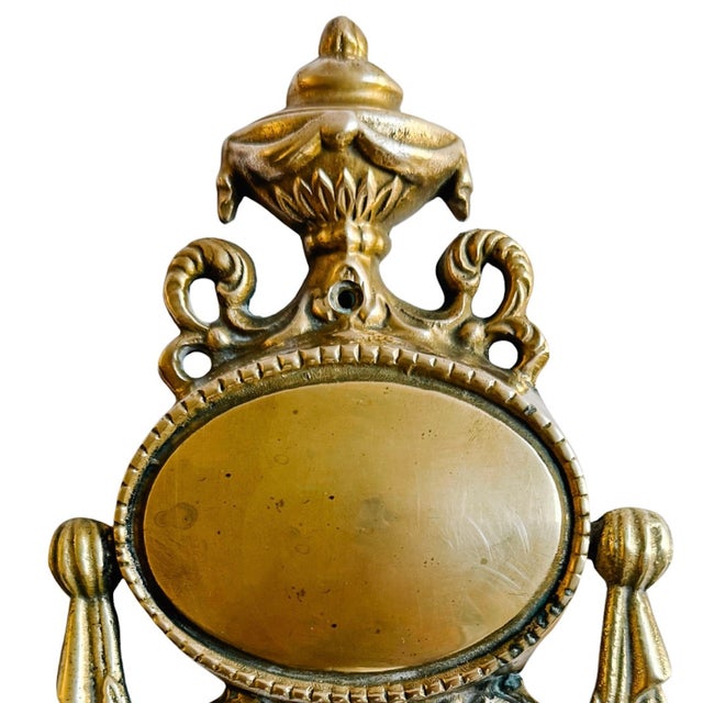 Victorian Antique Victorian Brass Door Knocker For Sale - Image 3 of 6