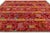 Modern Scandinavian Red Kilim – Handmade Geometric Flatweave Wool 9x12 For Sale - Image 4 of 10