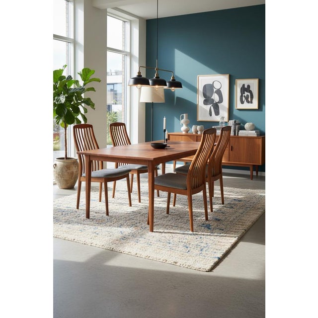 Wood Dining Chair in Teak from Schou Andersen Møbelfabrik, Denmark, 1960s For Sale - Image 7 of 9