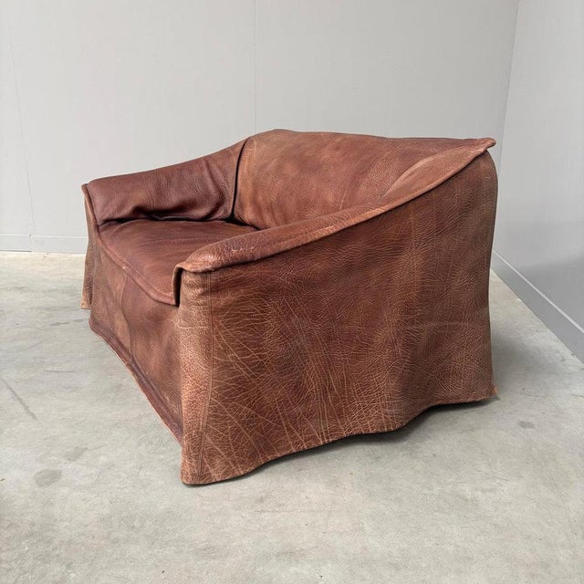Vintage Leather 2-Seater Sofa, 1970s For Sale - Image 13 of 18