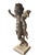 18th Century Large Bavarian Baroque Polychrome and Parcel-Gilt Carved Wood Putto.. For Sale - Image 12 of 12
