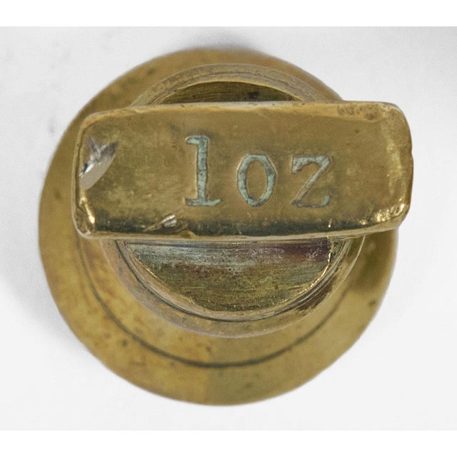 Victorian Set Seven Brass Bell Form Weights For Sale In Boston - Image 6 of 8