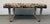 Mid-Century Modern Mid 20th Century Milo Baughman Style Floral Upholstered Chrome Bench For Sale - Image 3 of 9