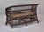 Victorian Wicker Settee With Diamond Lattice Weave For Sale - Image 12 of 12