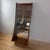 Vintage teak mirror with shelf, Denmark 1960s