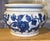 Vintage Blue & White Chinoiserie Planter For Sale In New York - Image 6 of 6