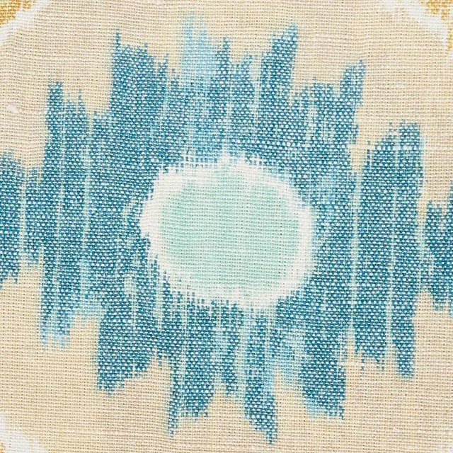 A true warp print ikat with watery colorations, this delicate stripe has an exotic vibe and is the perfect scale for...