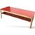 Orange Mid-Century Modern Coffee Table in Orange Acrylic and Teak, 1960s For Sale - Image 8 of 9