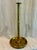 19th Century brass ejector style candlestick. Unusually tall. Ejector is jammed, but still functions well as a...