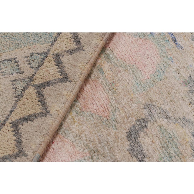 Textile Rug & Kilim’s Oushak Style Rug With Polychromatic Patterns For Sale - Image 7 of 7