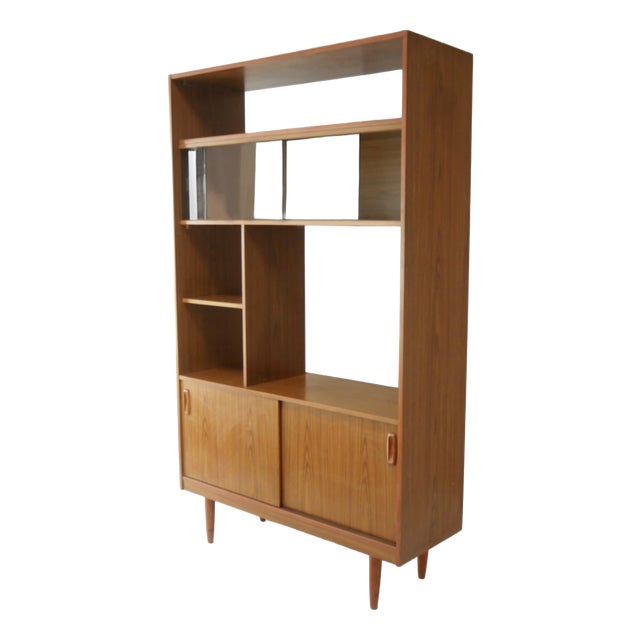 Vintage Teak Bookcase from Schreiber, 1970s For Sale