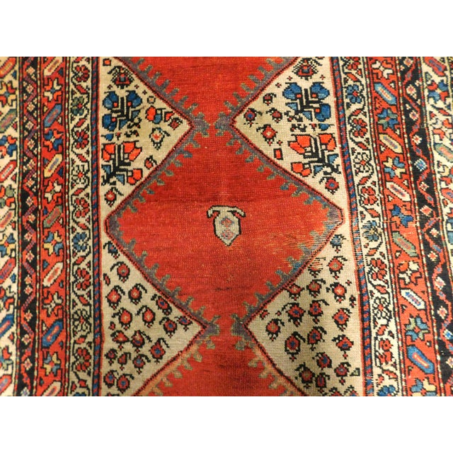 Persian Antique Persian Hamedan Rug 3'8"x 6'2" For Sale - Image 3 of 12
