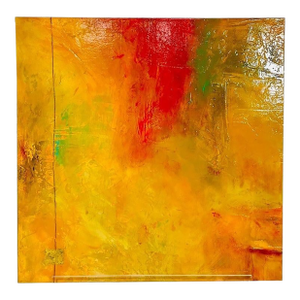 Sam Richardson “Amana Series” Abstract Painting on Board, American Contemporary