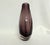 Contemporary Murano Sommerso Style Art Glass Vase - Eggplant Hue For Sale - Image 3 of 8