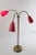 Mid Century Gooseneck Floor Lamp in Red For Sale - Image 4 of 12