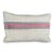 Turkish Hemp Pillow Cushion Natural Beige Pink Pillow Cushion Cover 16" x 24" For Sale