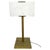 Mid-Century Modern Table Lamp Marble and Brass, 1960s For Sale - Image 10 of 10