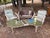 Cream Striking 1960's Italian Florentine Hollywood Regency Gold Gilt Coffee Table in the Style of Maison Jansen For Sale - Image 8 of 9