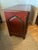 Wood Theodore Alexander Red Leather-Wrapped Serpentine Three-Drawer Chest With Gilt Decoration For Sale - Image 7 of 16