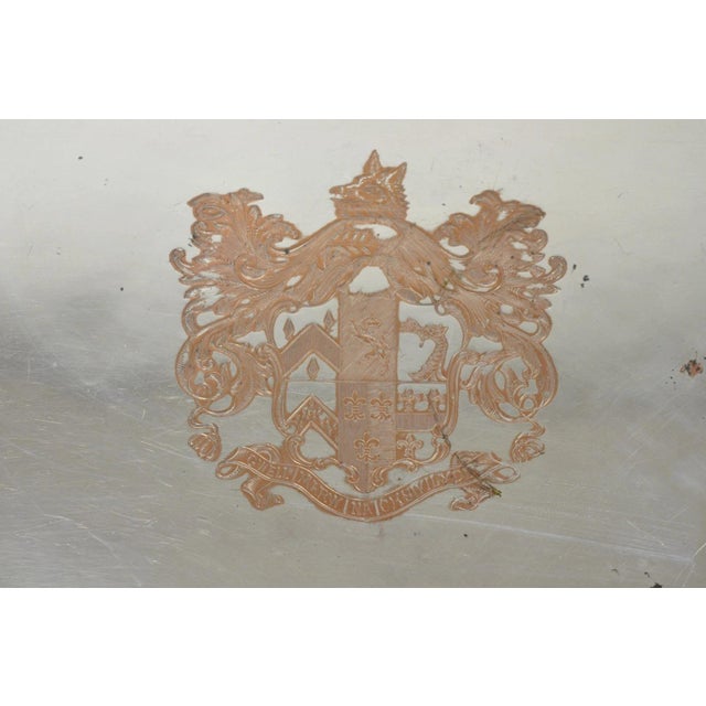 Silver Late 19th Century French Renaissance Bacchanal Scene Silver Plated Bacchus Figural Platter Tray For Sale - Image 8 of 18