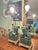 Chinoiserie Vintage Celadon Crackle Glaze Chinoiserie Foo Dog Lamps - A Pair For Sale - Image 3 of 15