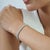 1980s Vintage Style Pavé Set White Zircon Tennis Bracelet in Sterling Silver 7 Inch For Sale - Image 9 of 14