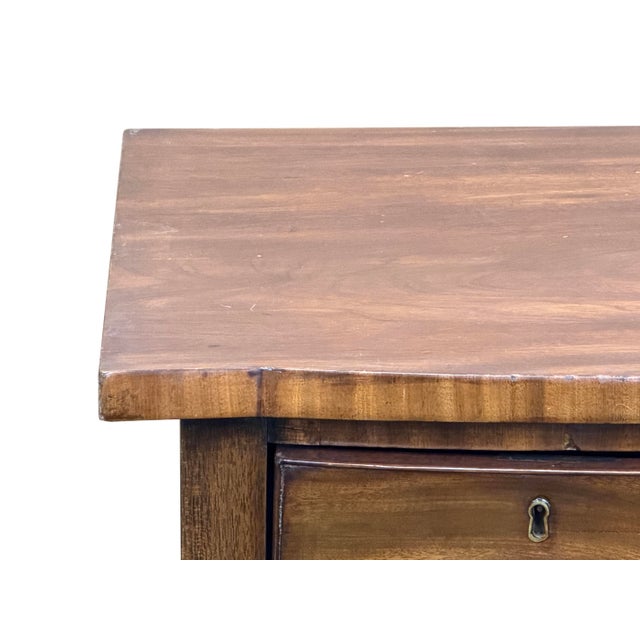 Vintage Western Natural Wood Brandy Board Sideboard Console Table For Sale - Image 11 of 14