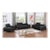 Casa Milano Giorgio Black Italian Leather 3-Piece Sofa Set For Sale