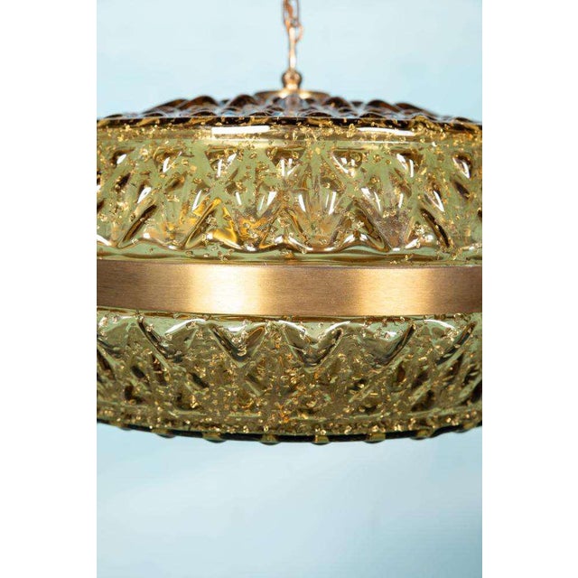 Swedish Glass Pendant by Carl Fagerlund, 1970s For Sale - Image 6 of 18