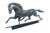 Antique American Large Gilt Copper Horse Weathervane For Sale In Portland, OR - Image 6 of 13