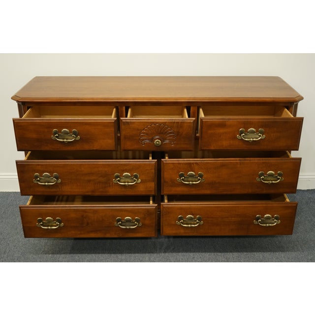 Keller Furniture Solid Cherry Traditional Style 60" Double Dresser 5680