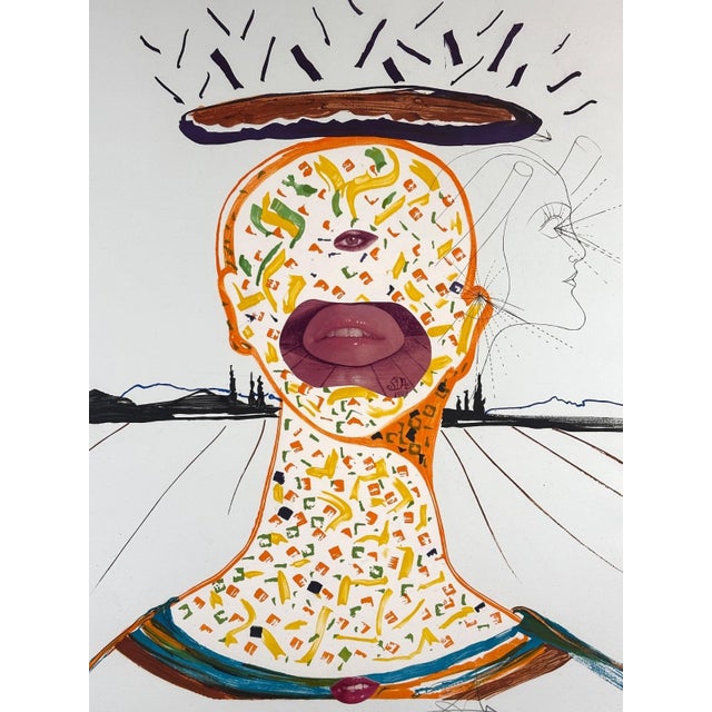 ARTIST: Salvador Dali TITLE: Imaginations & Objects of The Future Cyclopean Make-Up MEDIUM: Etching SIGNED: Hand Signed by...