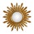 1960s Mid-Century Convex Gilt Sunburst Mirror, 1960s For Sale - Image 5 of 5