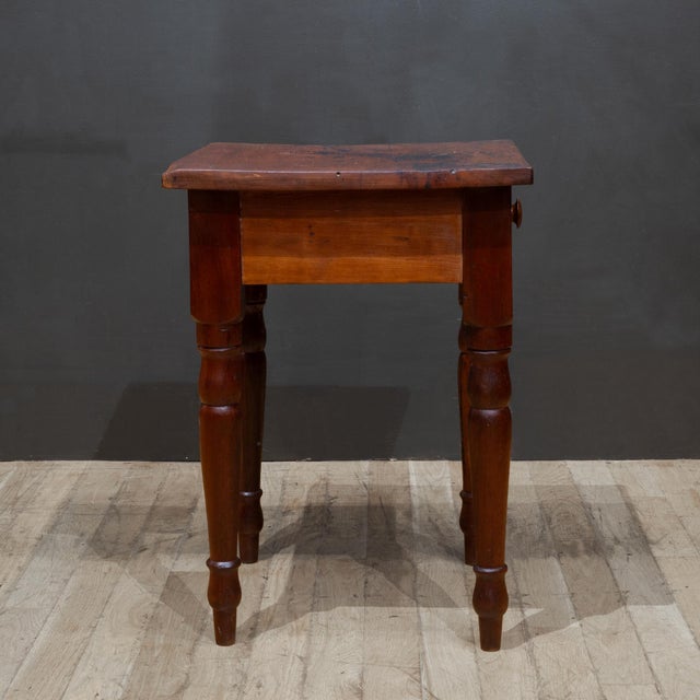 Wood Early 19th C. Cherry Accent/Side Table c.1830 For Sale - Image 7 of 9