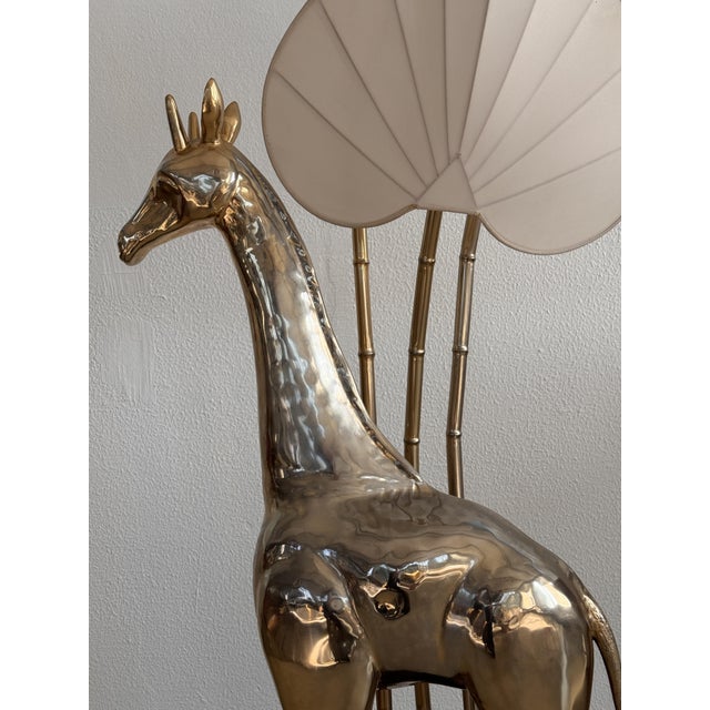 Brass 3-Light Giraffe Floor Lamp attributed to Antonio Pavia, 1970s For Sale - Image 15 of 18