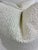 Custom pair of 22” pillows covered in an off white Sherpa wool. These pillows have tapered corners to prevent dog ears,...