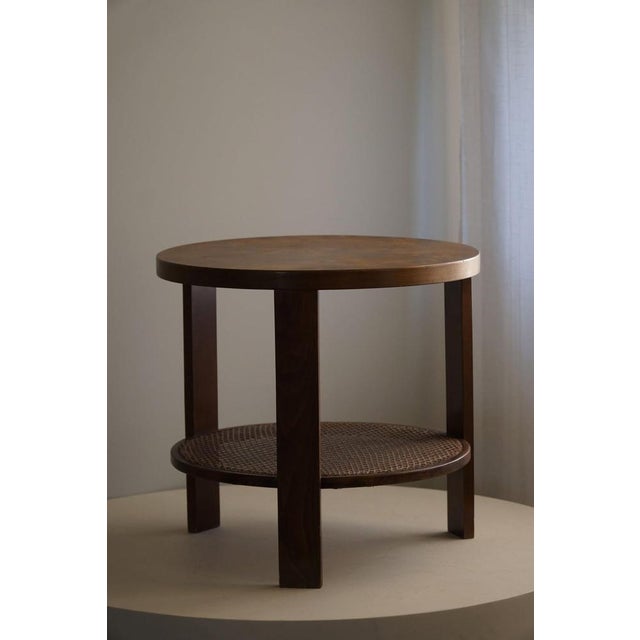 Modern Danish Model 1535 Side Table in Lacquered Beech from Fritz Hansen, 1940s For Sale - Image 15 of 18