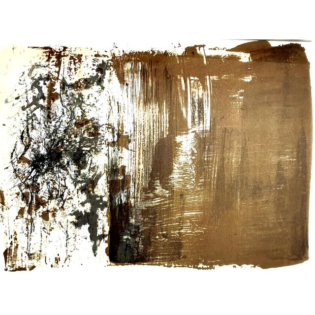 Zao Wou-ki - Original Lithograph - Abstract Composition 1962 For Sale - Image 3 of 7