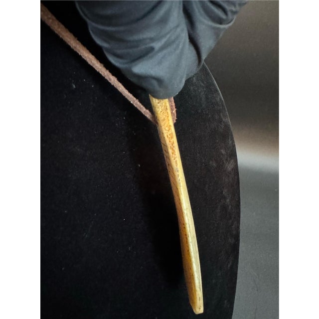 Southeast Asia Antique Batak Shaman Calendar Pendant, Porhalaan For Sale - Image 4 of 11