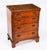 This is a beautiful vintage pair of Georgian Revival burr walnut chests, dating from the mid-20th century. The chests are...