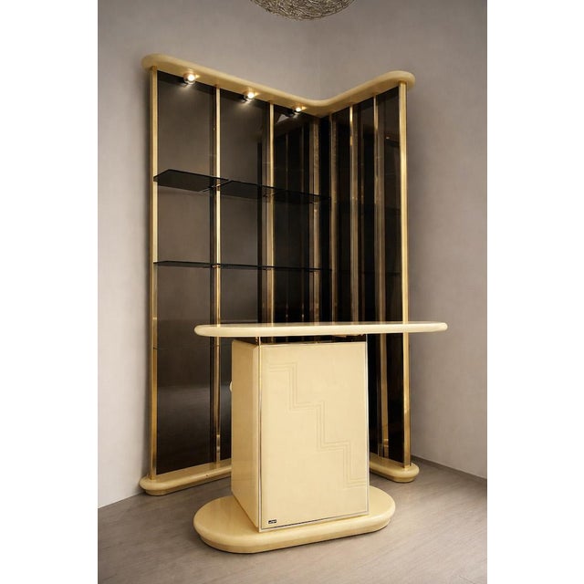 Corner Bar Cabinet, 1970 For Sale - Image 12 of 15