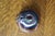 Glass Sea Glasbruk Swedish Iridescent Art Glass Apple Paperweight For Sale - Image 7 of 8